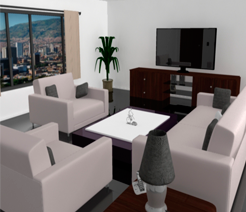 diseño interior-3d
